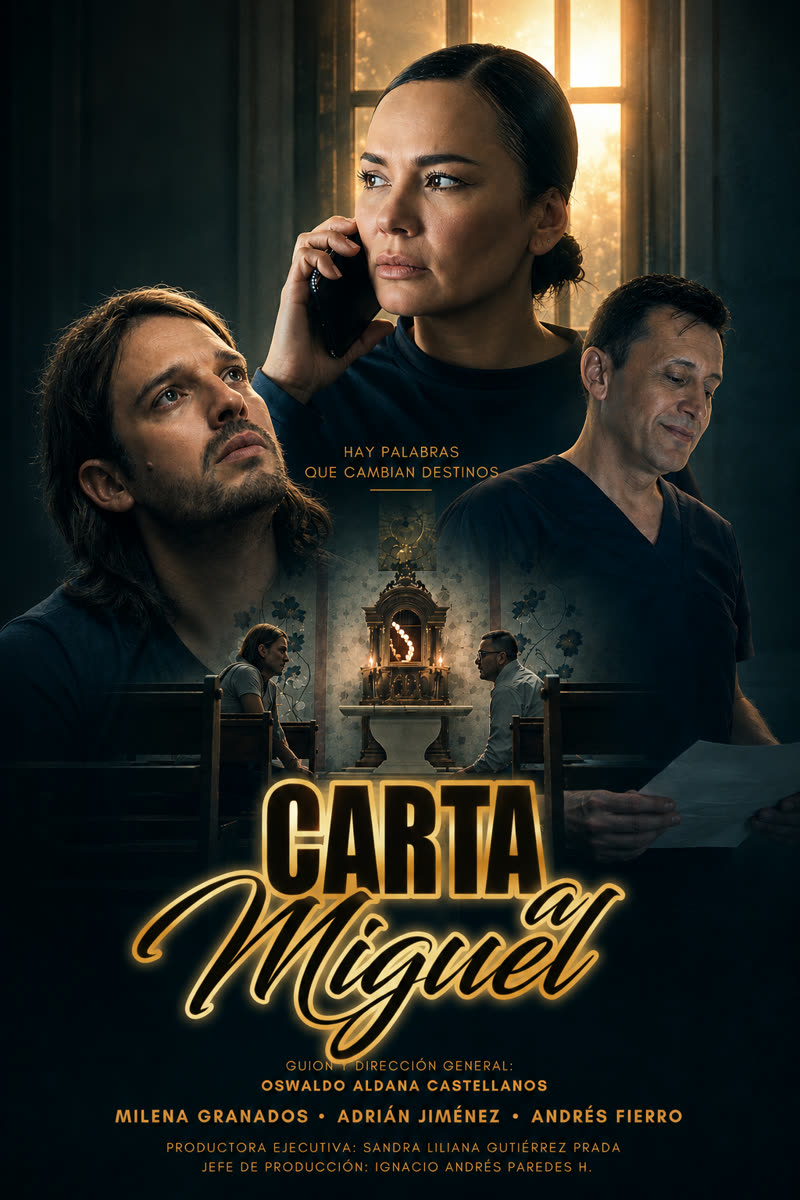 Póster del proyecto Carta a Miguel