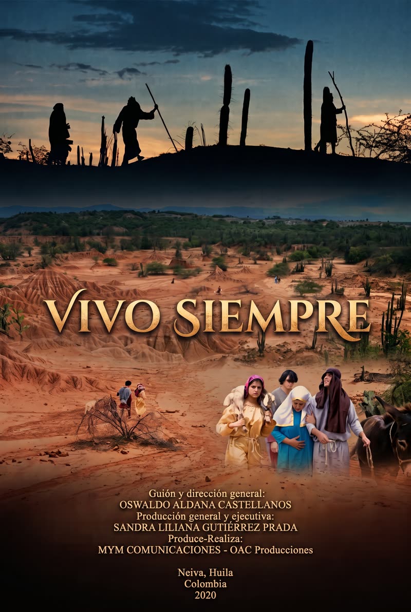 Póster del proyecto Siempre Vivo